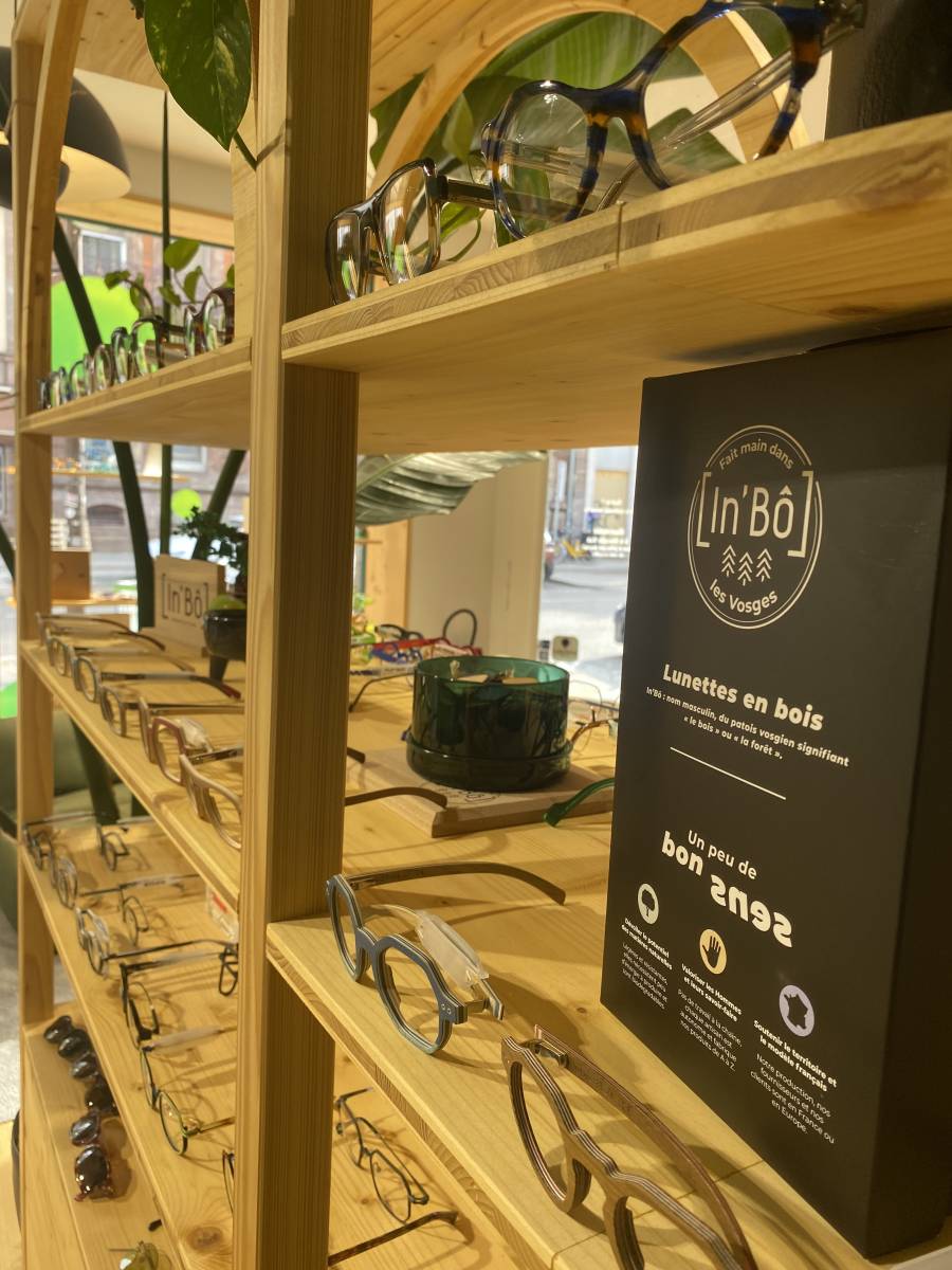 Boutique d'optique de quartier à Strasbourg Quartier de la Krutenau avec plus de 900 montures de créateurs
