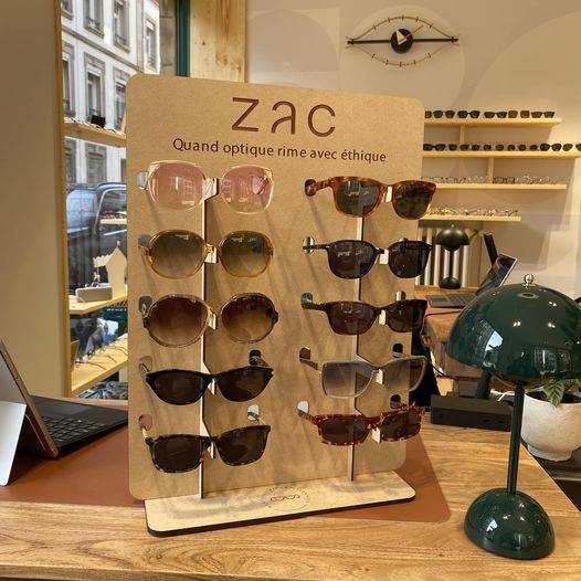 ZAC Des collections de lunettes reconditionnées chez un opticien à Strasbourg