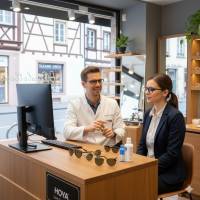 Notre zone d'activité pour ce service Opticien indépendant à Strasbourg Quartier de la Krutenau spécialisé en lunettes en bois éco-responsables